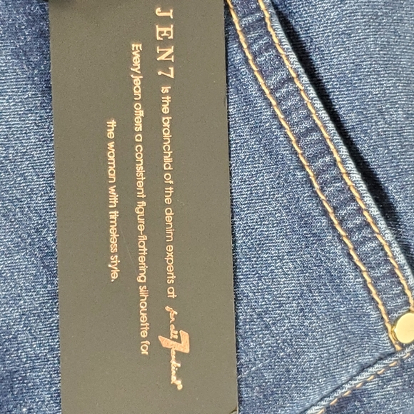NWT 7famk JEN7 ankle skinny jeans size 31 - Picture 3 of 15